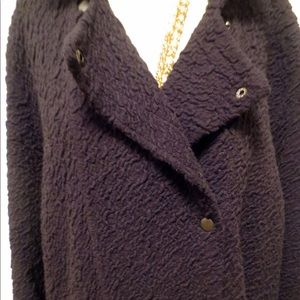 Eileen Fisher black Car coat☺️